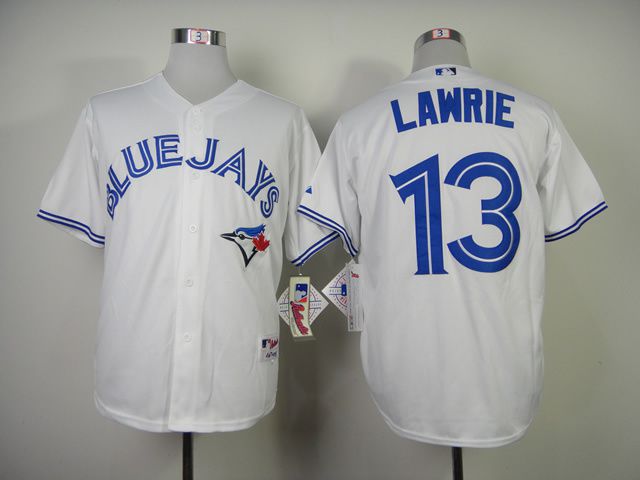 Men Toronto Blue Jays #13 Lawrie White MLB Jerseys